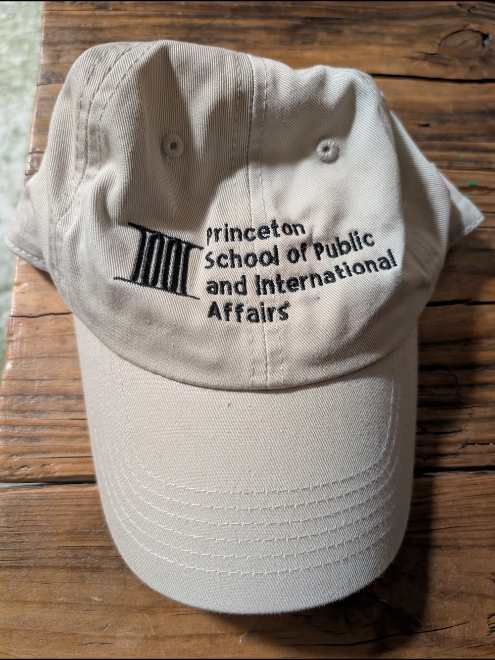 Nautica Tan Princeton School of Public and International Affairs Baseball Cap